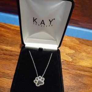 Necklace with pawl charm